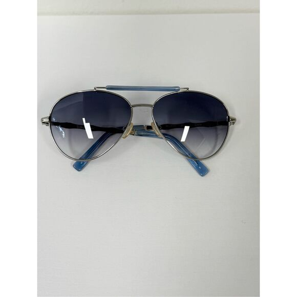 Lilly Pulitzer Accessories - Lilly Pulitzer Carla Blue Bamboo Aviator Sunglasses